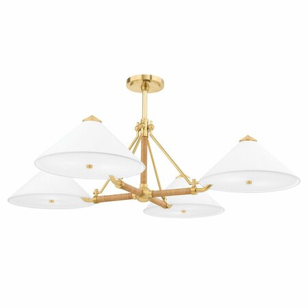 HUDSON VALLEY 8 Light Chandelier 1046-AGB